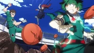 Izuku avoids an ambush.