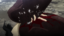 Tomura's crushed hand