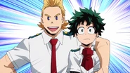 Mirio agrees to introduce Izuku to Sir Nighteye