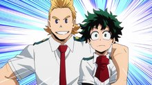 Mirio agrees to introduce Izuku to Sir Nighteye