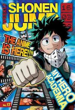 Weekly Shonen Jump My Hero Academia Wiki Fandom Weekly Shonen Jump My Hero Academia Wiki Fandom