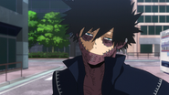 Dabi comments on Geten's Ice Ply Quirk.