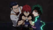 Izuku, Eijiro and Tenya ready to rescue Katsuki