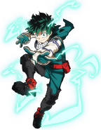 Izuku's costume delta.