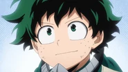 Izuku gets excited about all the other strong students.