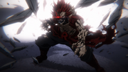 Red Riot in his Unbreakable form.
