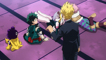 Toshinori wants to talk privately with Izuku (Anime)