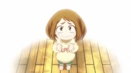 Ochaco as a child.