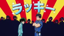 Izuku counted out