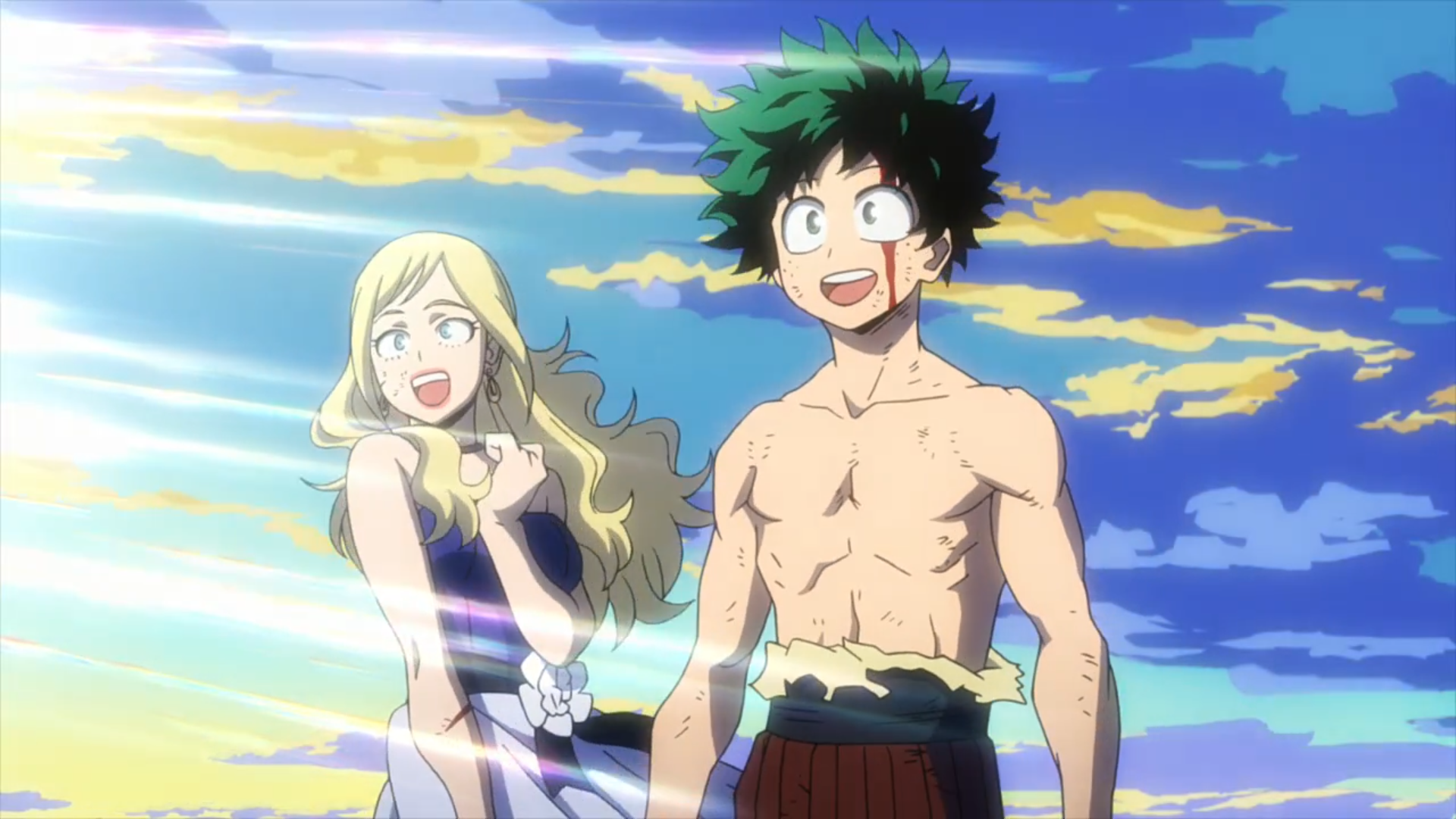 Who is Izuku's girlfriend?