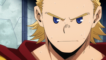 Mirio Togata confronts Overhaul (Anime)