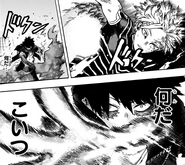 Hawks tries to determine Dabi's true identity