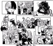 Class 1-A say goodbye to UA evacuees