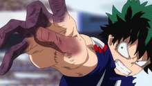 Izuku's reckless quirk