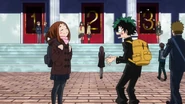 Izuku meets Ochaco.