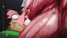 Deku smashes Muscular to save Grand.