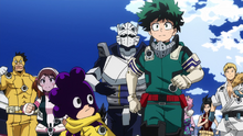 Class 1-A prepares for the test