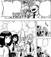 Класс 1-B готовится к школьным каникулам.