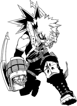 Bakugou  My Hero Academia Manga Panels