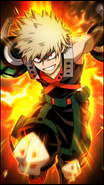 Katsuki Bakugo Skill Character Art 24 Smash Rising