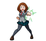 Ochaco Uraraka Artwork 1 Monster Strike