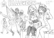 Boceto por Halloween del 2022