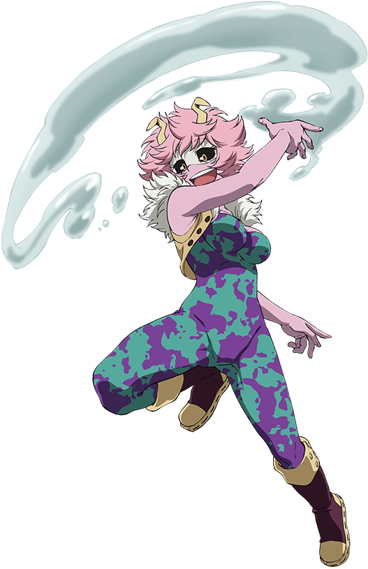 My Hero Academia Author Draws Mina Ashido with Midnight's Glasses