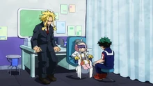 Izuku at Recovery Girl's Nurse's Office