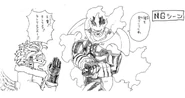 Volume 20 Enji and Keigo Sketch.png (296 KB) Volume 20 Enji Todoroki and Keigo Takami Sketch