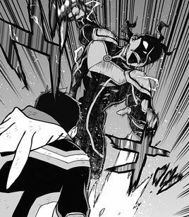 Number 6 attacks Koichi