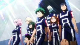 Arco del Festival deportivo de la U.A. en anime