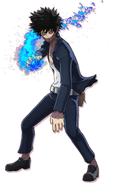 In-game render of Dabi.