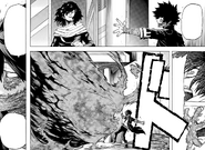 Dabi attacks Eraser Head (Manga)