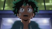 Izuku tells Tenya he has to save Katsuki.