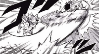 Hojo slashes Tamaki with a crystal sword