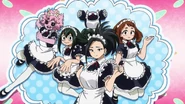 Class 1-A's Cafe Maids.