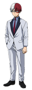 Shoto in a formal suit.