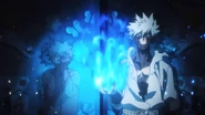 Dabi and a young Toya in Season 7's "For Someone's Sake" opening.