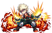 Katsuki's 7 Star Evolution Art