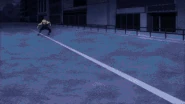 Izuku uses 8% of One For All against Katsuki.