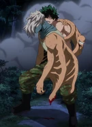 Mezo saves Izuku.