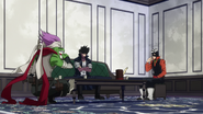 Dabi, Spinner and Mr. Compress relaxing after the battle