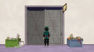 Izuku Midoriya outside the Development Studio
