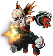 Artwork of Katsuki from One's Justice 2