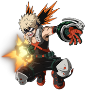 Katsuki Bakugo One's Justice 2 Artwork