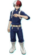 In-game render of Shoto Todoroki