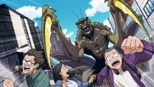 Kirihito's rampage.