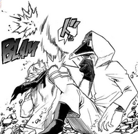 Mirio Togata disarms Chronostasis