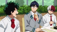 Tenya and Shoto worried about Izuku