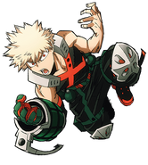 Katsuki Bakugo Two Heroes